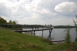 ES finansuotas apžvalgos tiltas prie Zaraso ežero